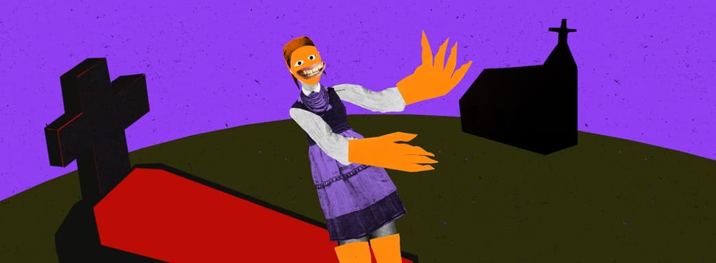 The surreal horror Real Vampires from the creators of Cosmic Top Secret has been released