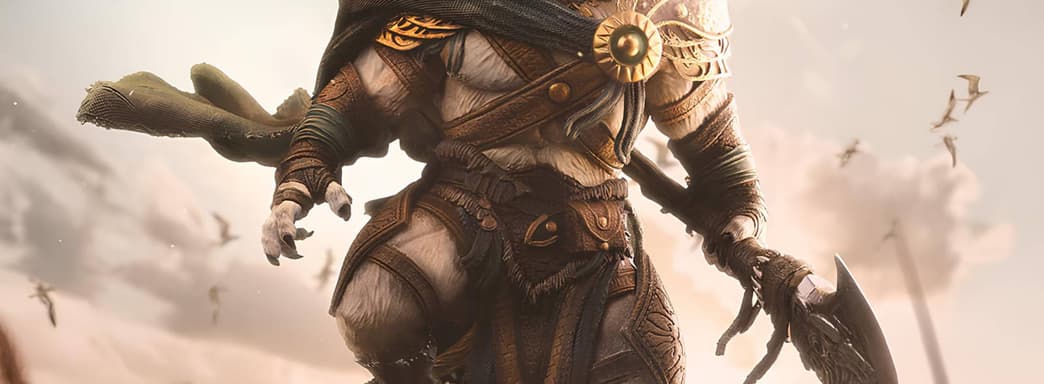 Iron Studios открыла предзаказ на статую Аджани Златогривого из вселенной игры Magic: The Gathering