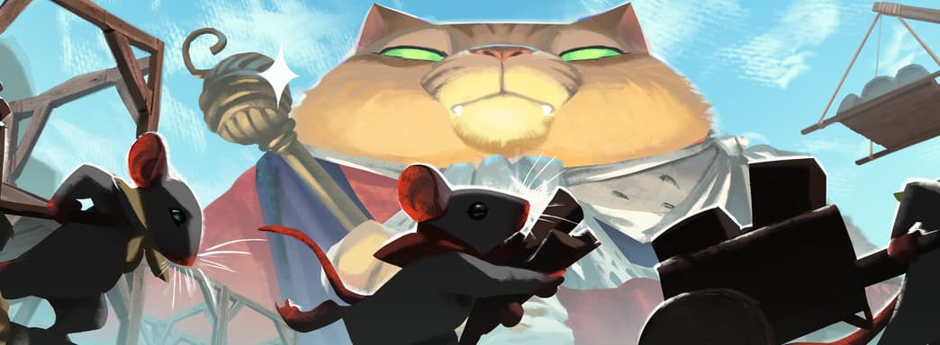 О мышах и кошках. Обзор градостроительного симулятора Whiskerwood [Ранний доступ]