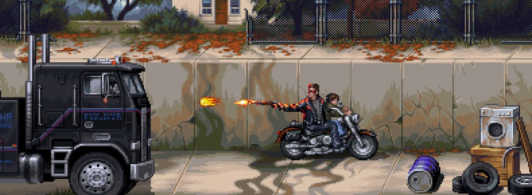 No otra vez, sino de nuevo. El lanzamiento del arcade retro Terminator 2D: No Fate ha sido pospuesto