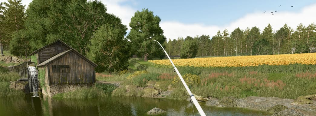 В Farming Simulator 25 добавили рыбалку и возможность выращивать лук