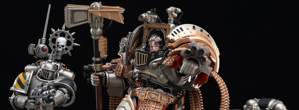 Примарх Железных Воинов: JoyToy опубликовала обзорное видео фигурки Пертурабо из Warhammer: The Horus Heresy
