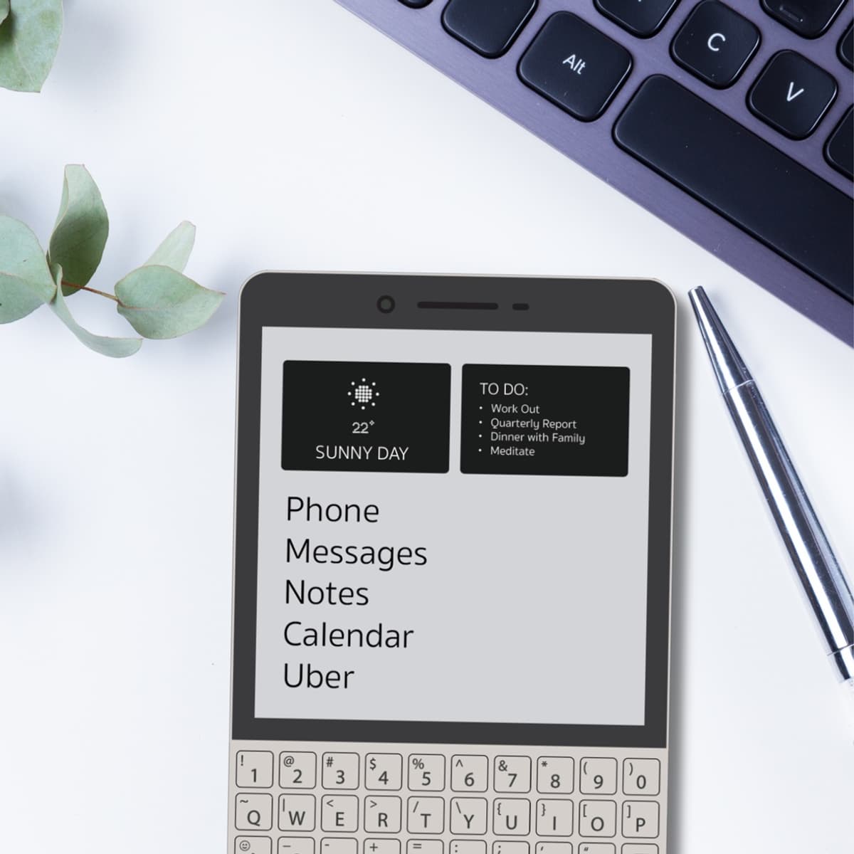 【新品未開封】Minimal Phone Pebble Необычный смартфон Minimal Phone с E Ink-экраном начали доставлять