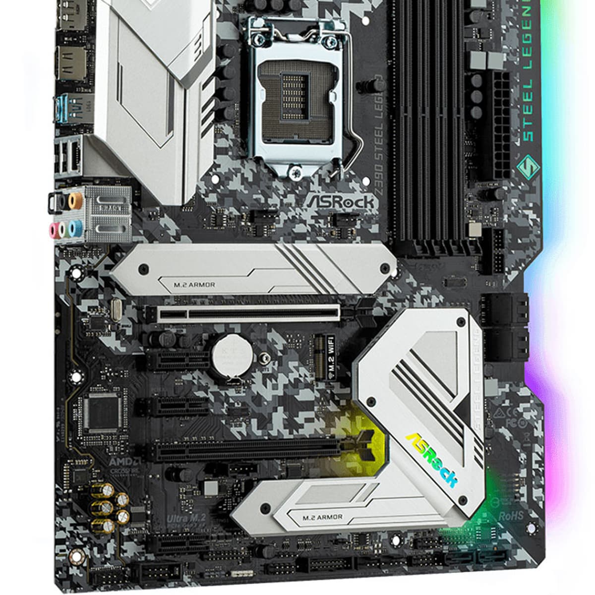Обзор материнской платы ASRock Z390 Steel Legend на чипсете Intel Z390