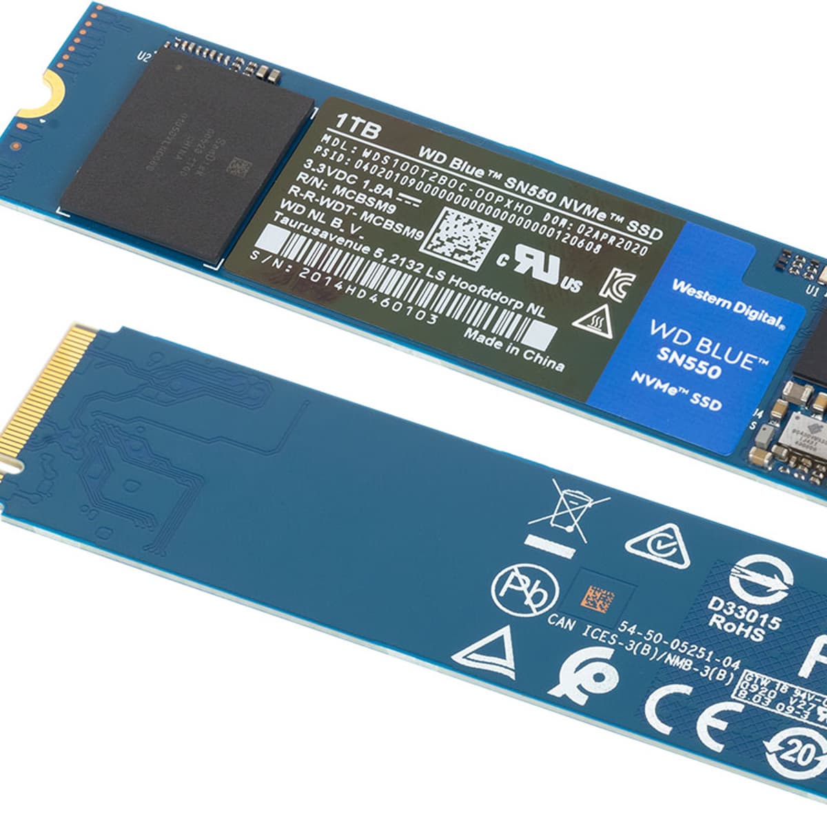 Обзор недорогого, но быстрого SSD WD Blue SN550 емкостью 1 ТБ