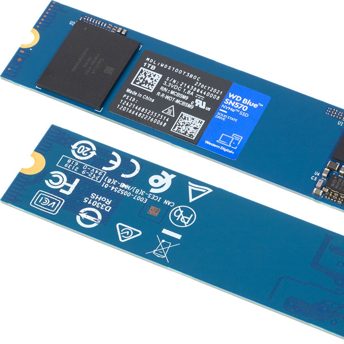 Тестирование SSD среднего класса WD Blue SN570 1 ТБ, не слишком