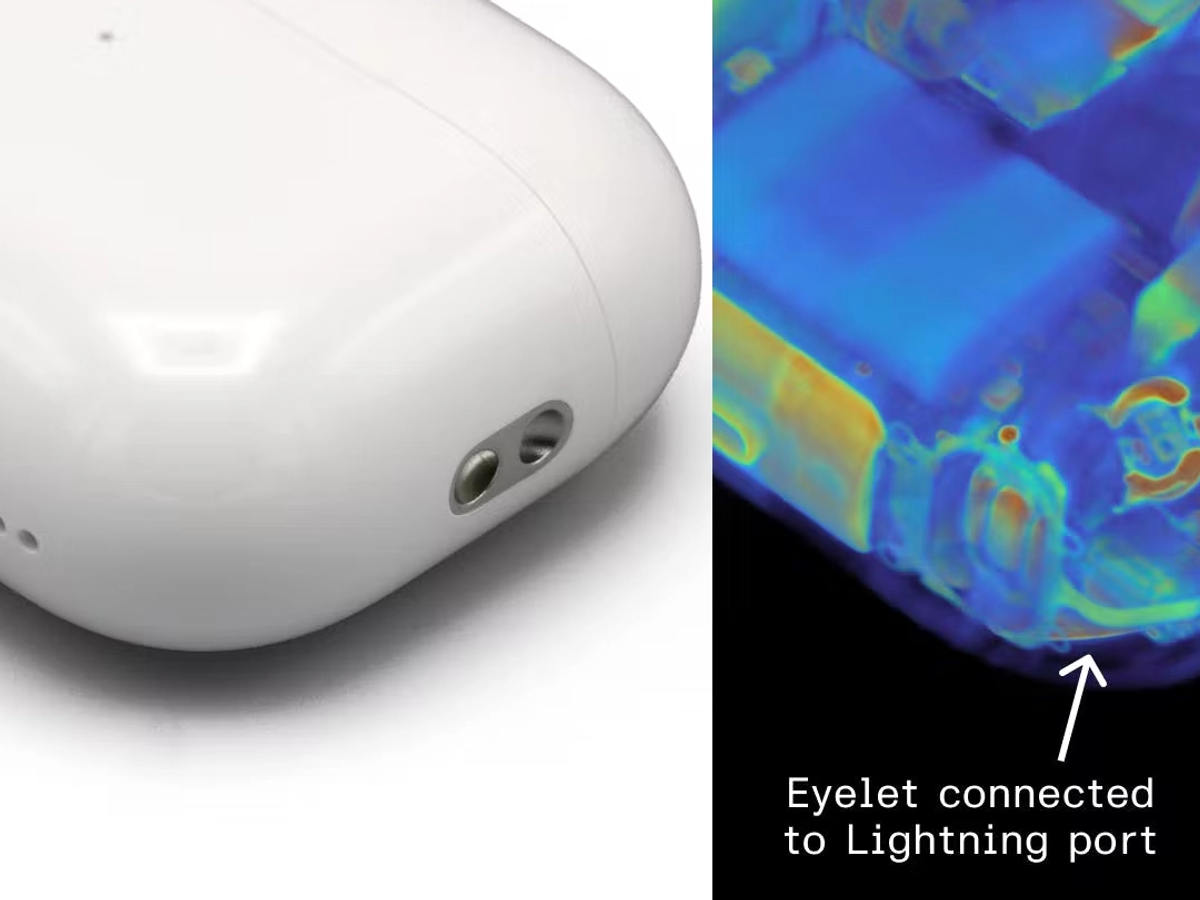 Компьютерная томография вскрыла ещё одно нововведение AirPods Pro 2