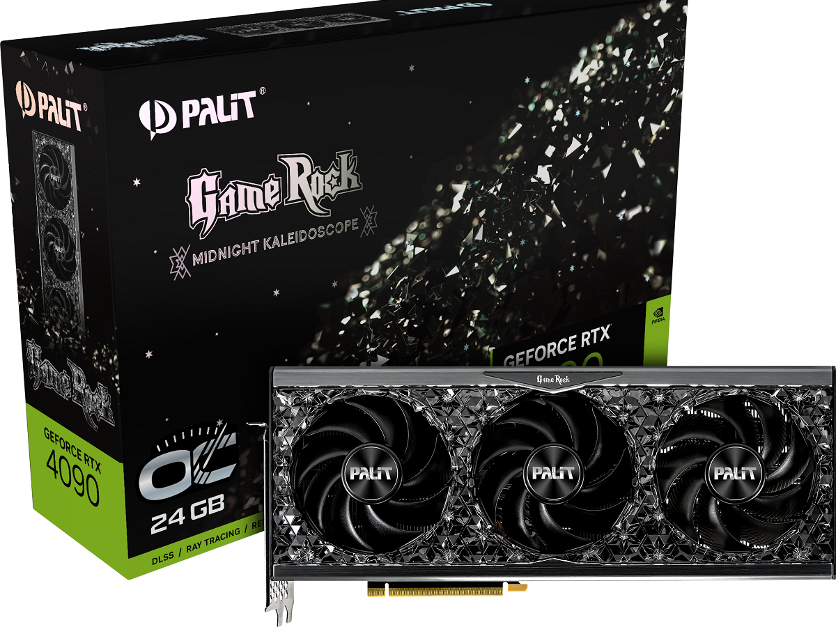 Представлены видеокарты Palit GeForce RTX 4070 Ti GameRock