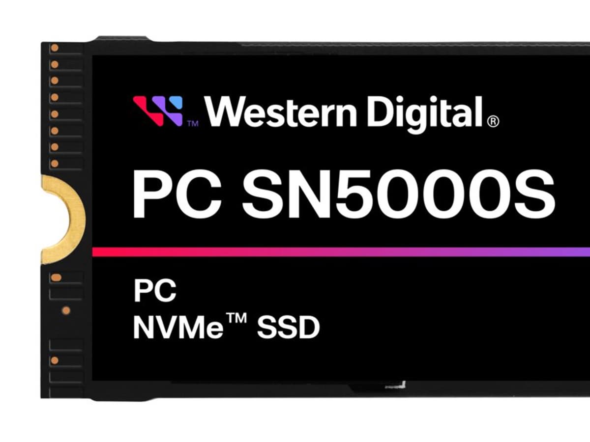 新同 WD PC SN5000S NVMe Gen4 SSD 512GB 高速 WD PC SN5000S 512GB NVMe PCIe Gen4x4 M.2 2230 SSD High-Performance