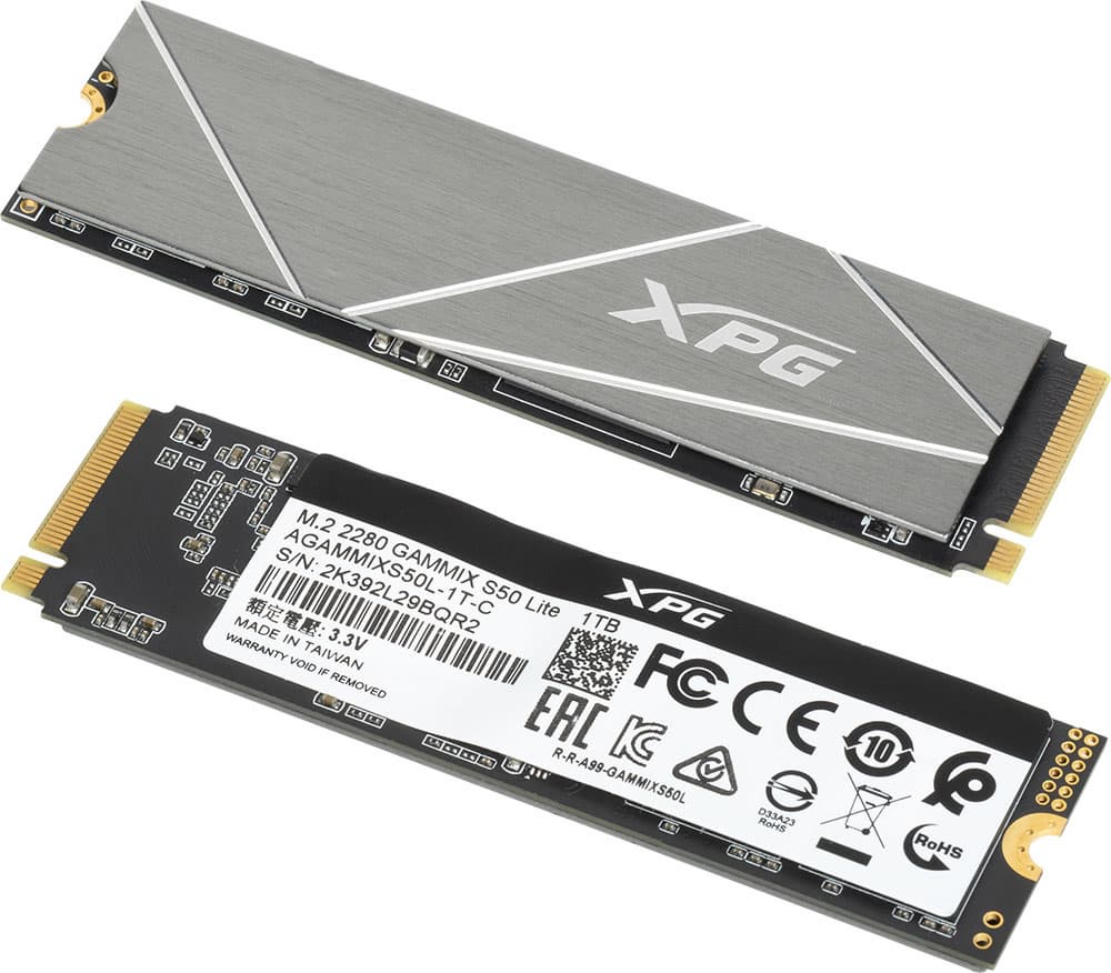 Обзор SSD Adata XPG Gammix S50 Lite 1 ТБ на новом контроллере