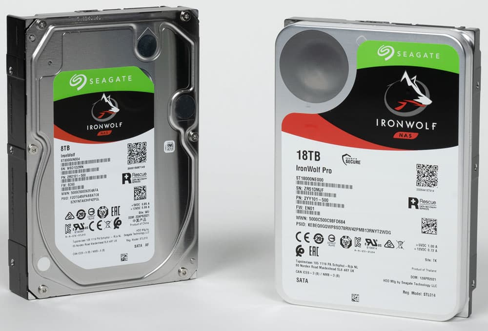 Обзор двух винчестеров Seagate для NAS: «гелиевого» IronWolf Pro