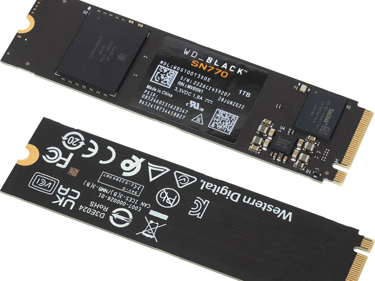 Тестирование недорогого, но топового SSD WD Black SN770 1 ТБ с