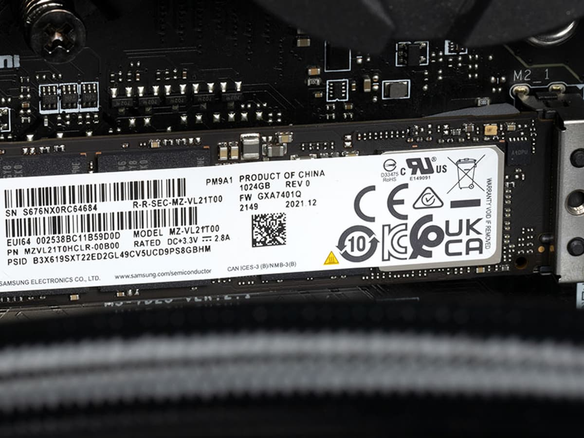 Тестирование OEM SSD Samsung PM9A1 емкостью 1 и 2 ТБ в сравнении с