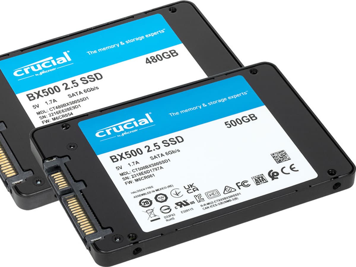 crucial BX500 480GB 2.5インチSSD Crucial BX500 - SSD - 480 GB - SATA 6Gb/s - CT480BX500SSD1 - Solid