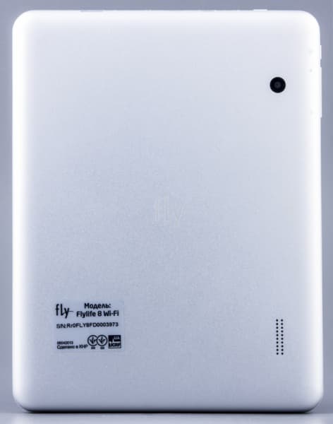 Дизайн планшета Fly Flylife 8