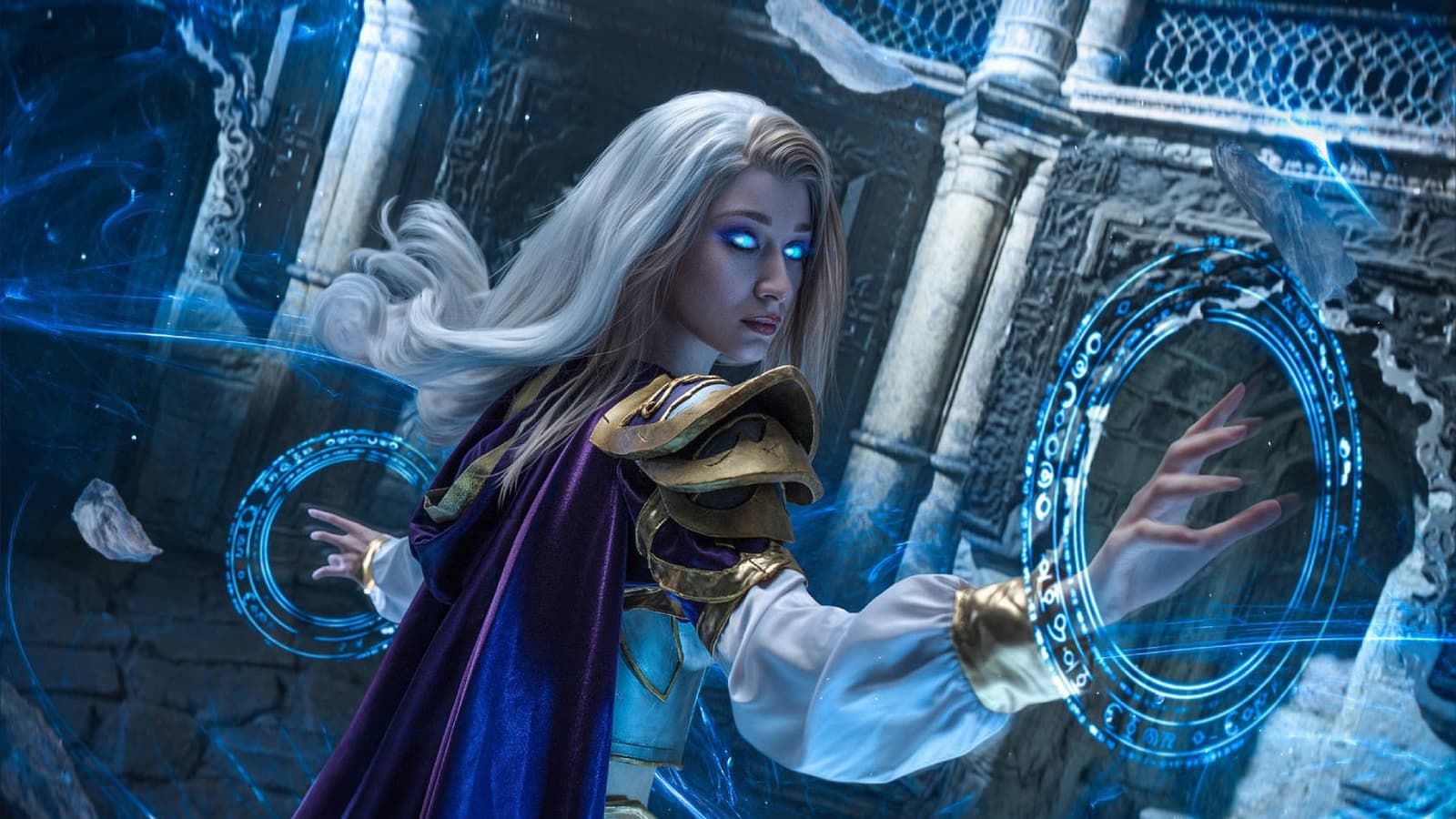 Одна из величайших волшебниц Азерота: модель показала косплей Джайны Праудмур из вселенной Warcraft