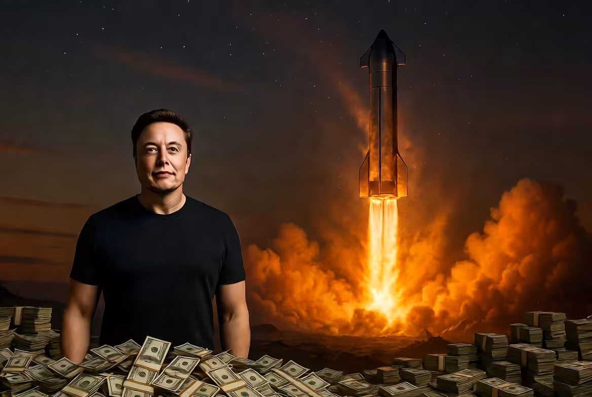 «Аналог инвестиций в железные дороги во времена промышленной революции»/ SpaceX подорожала до $2,1 трлн, обогнав Broadcom и Tesla, а Илон Маск стал первым в истории триллионером после IPO