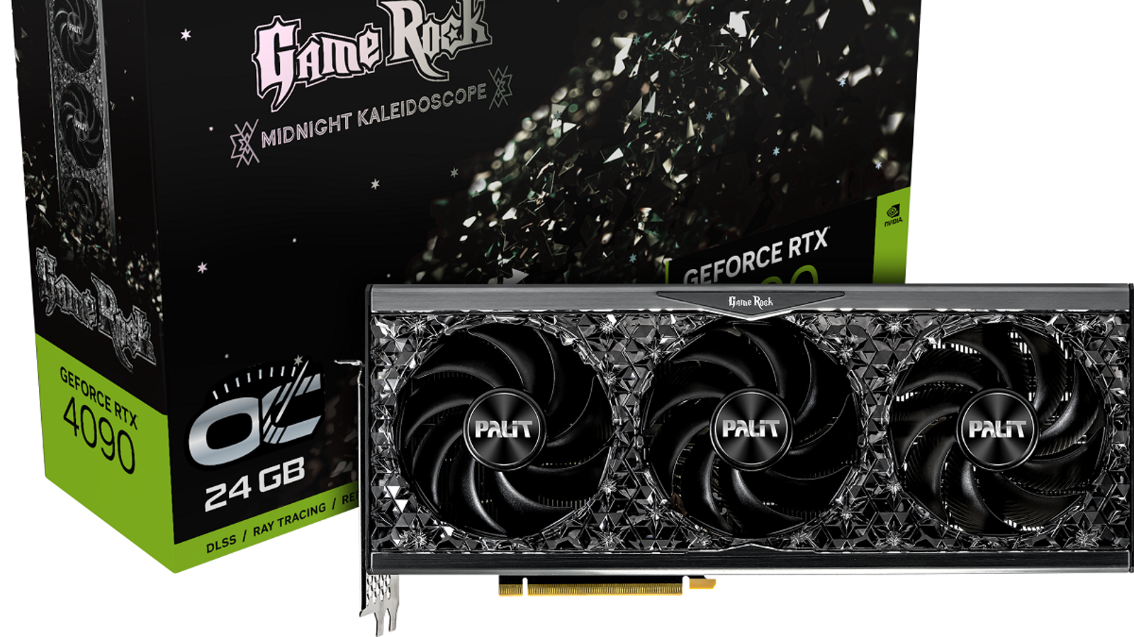 グラフィックボード・グラボ・ビデオカード RTX4070ti super palit gamerock Видеокарта Palit GeForce RTX 4070 Ti SUPER GameRock OmniBlack 16GB