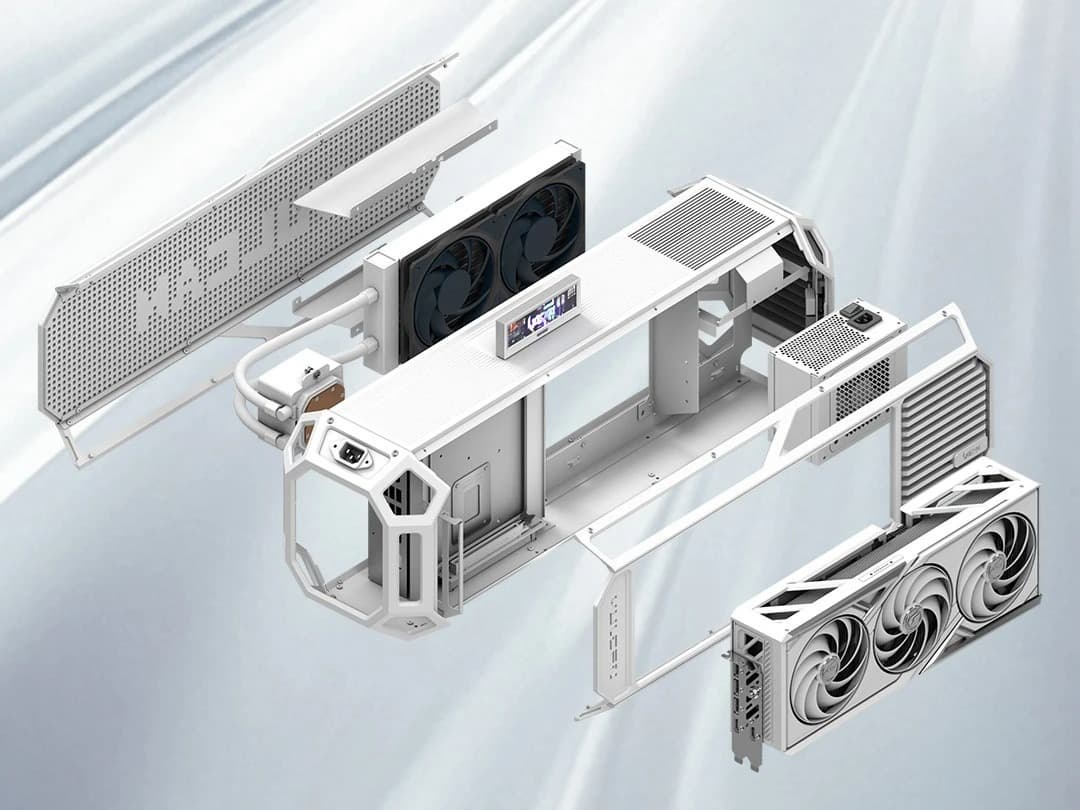 Представлен уникальный корпус от Colorful, созданный специально для GeForce RTX 50