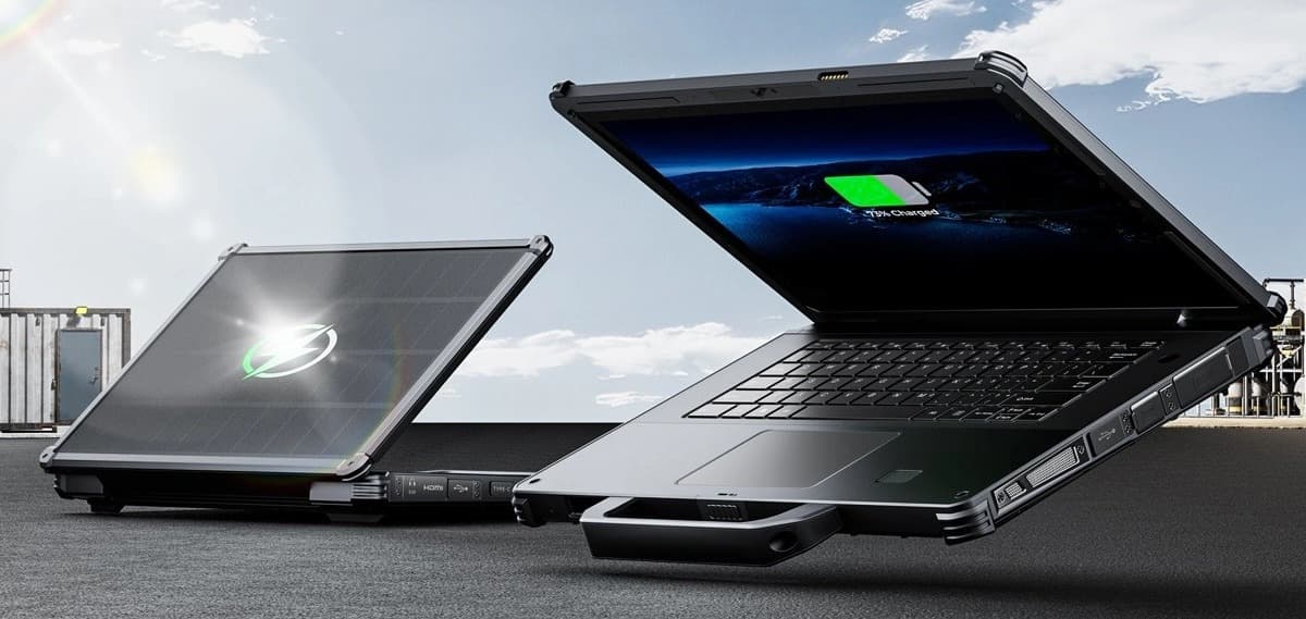Первый в мире неубиваемый ноутбук со встроенной солнечной панелью. Представлен Oukitel RG14-P