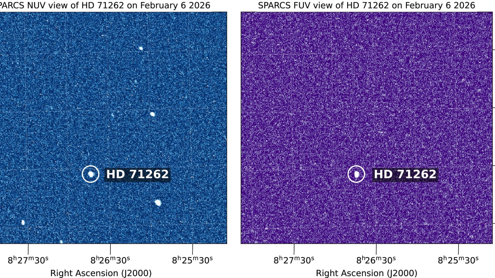 Миниатюрный спутник NASA SPARCS передал первые снимки для миссии по изучению экзопланет