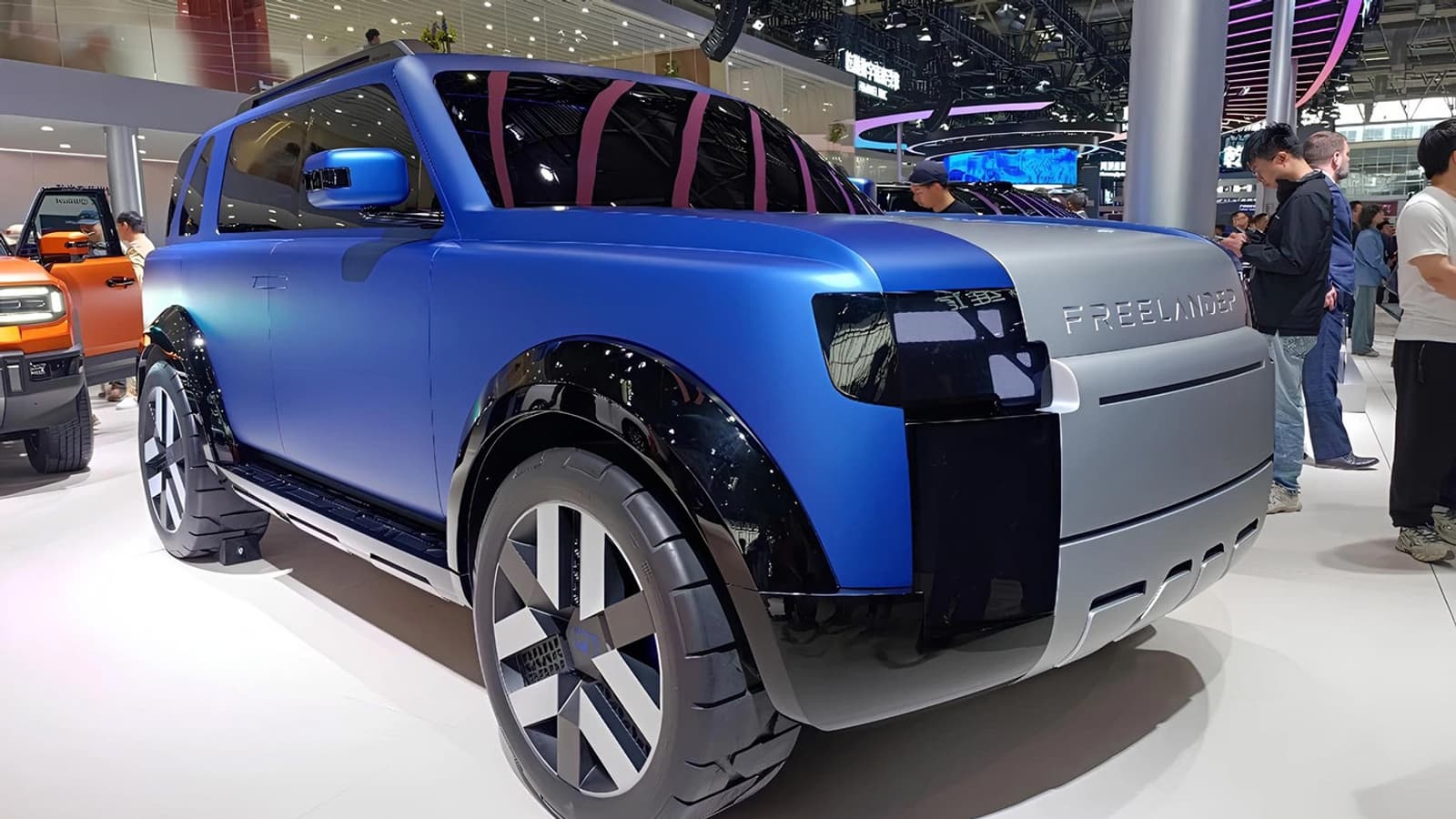 Наследник того самого Land Rover Freelander: показан Freelander Concept 97, он получит гибридную платформу Chery