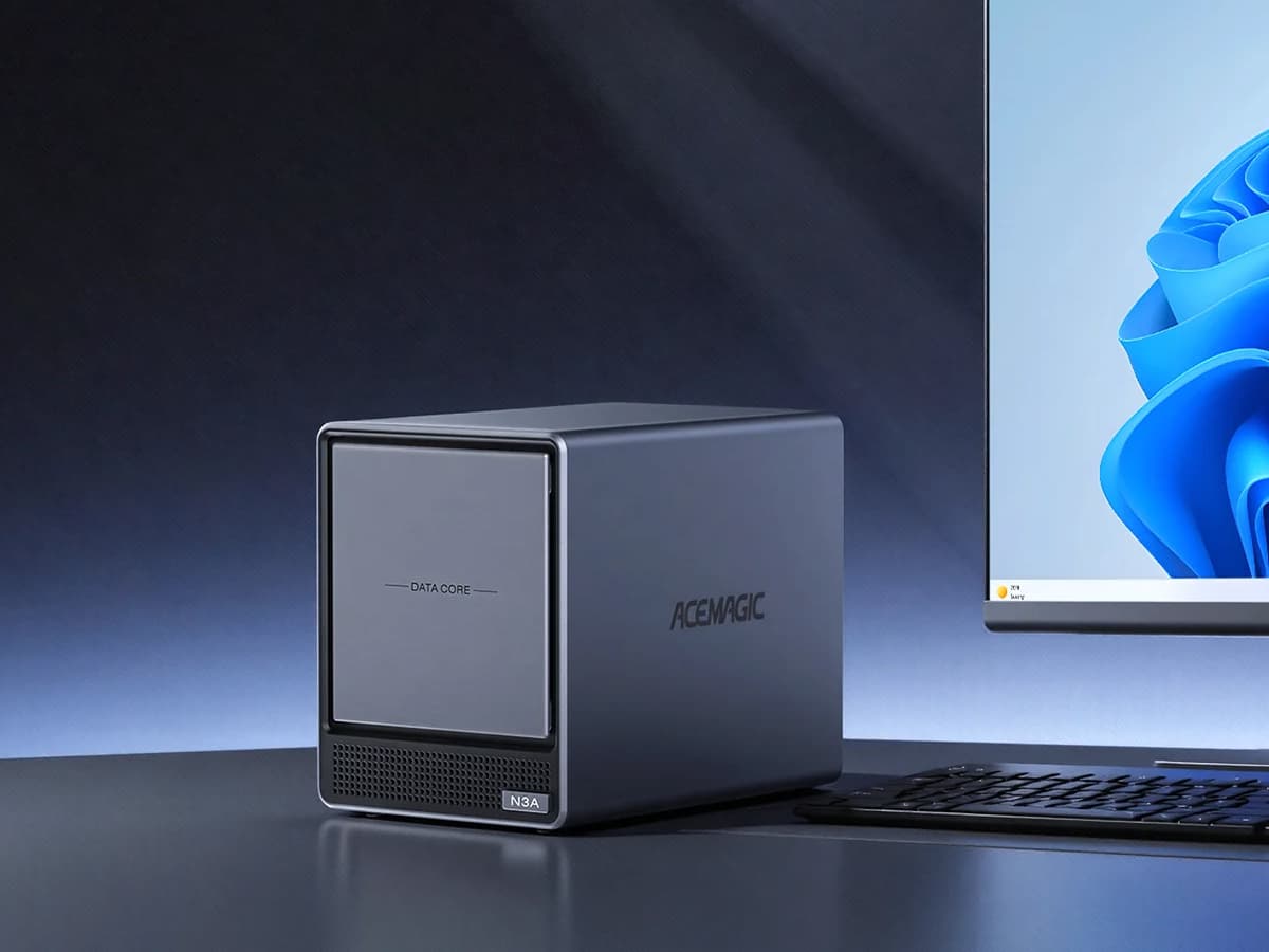 Acemagic выпустила мини-ПК N3A за 300 долларов, который может хранить до 136 ТБ данных