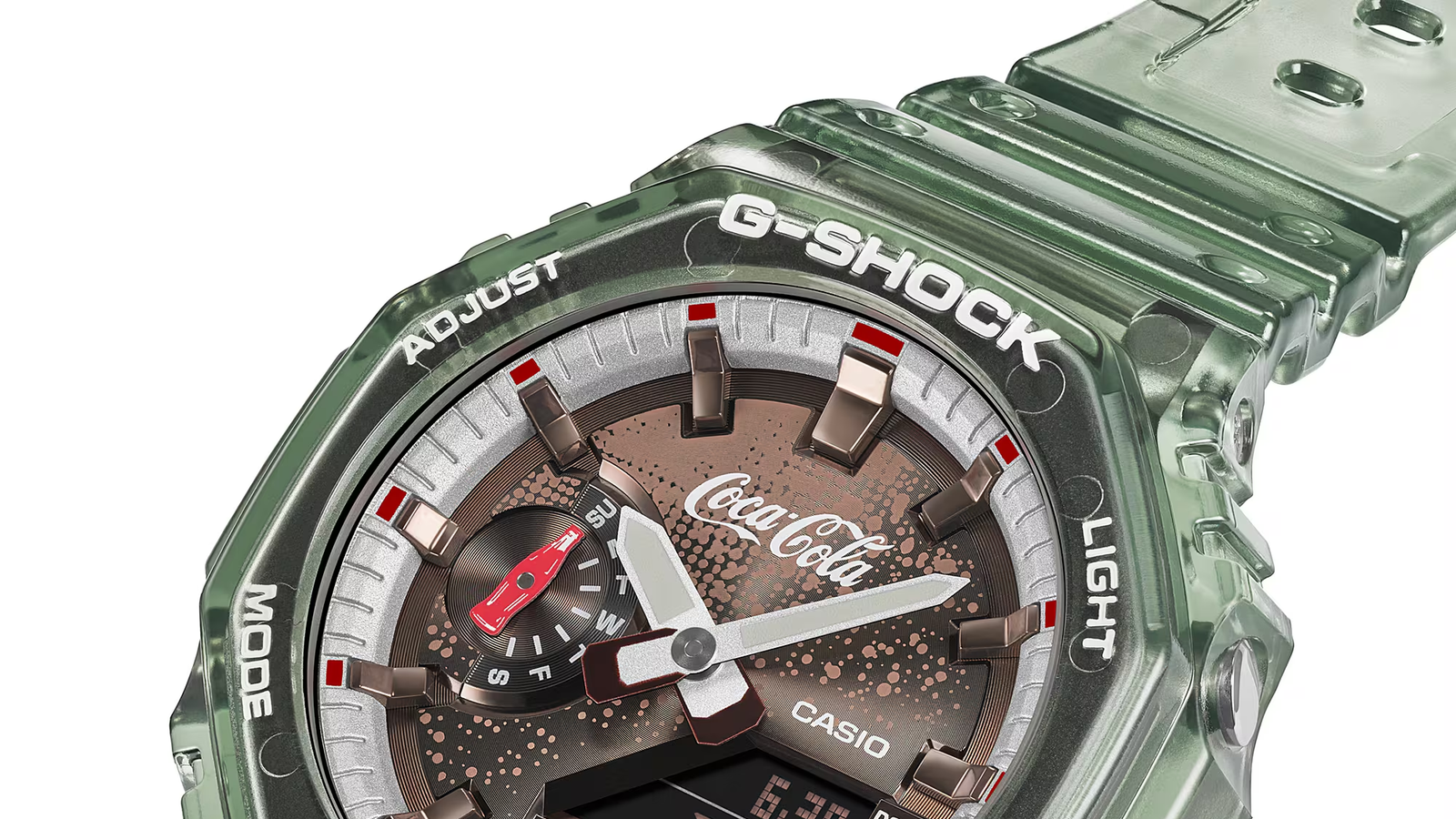 Casio представила часы G-Shock в стиле Coca-Cola