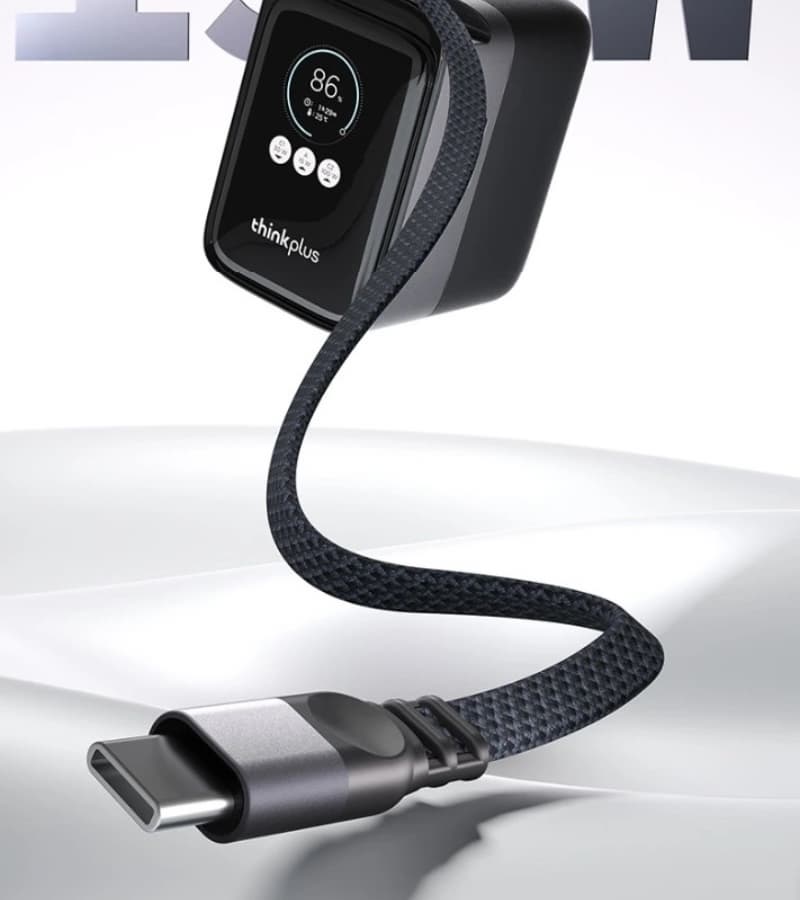 20 000 мАч, 190 Вт и 2,0-дюймовый экран — за 50 долларов. Представлен мобильный аккумулятор Lenovo ThinkPlus Retractable Cable High-Power Portable Power Bank 190W 20K