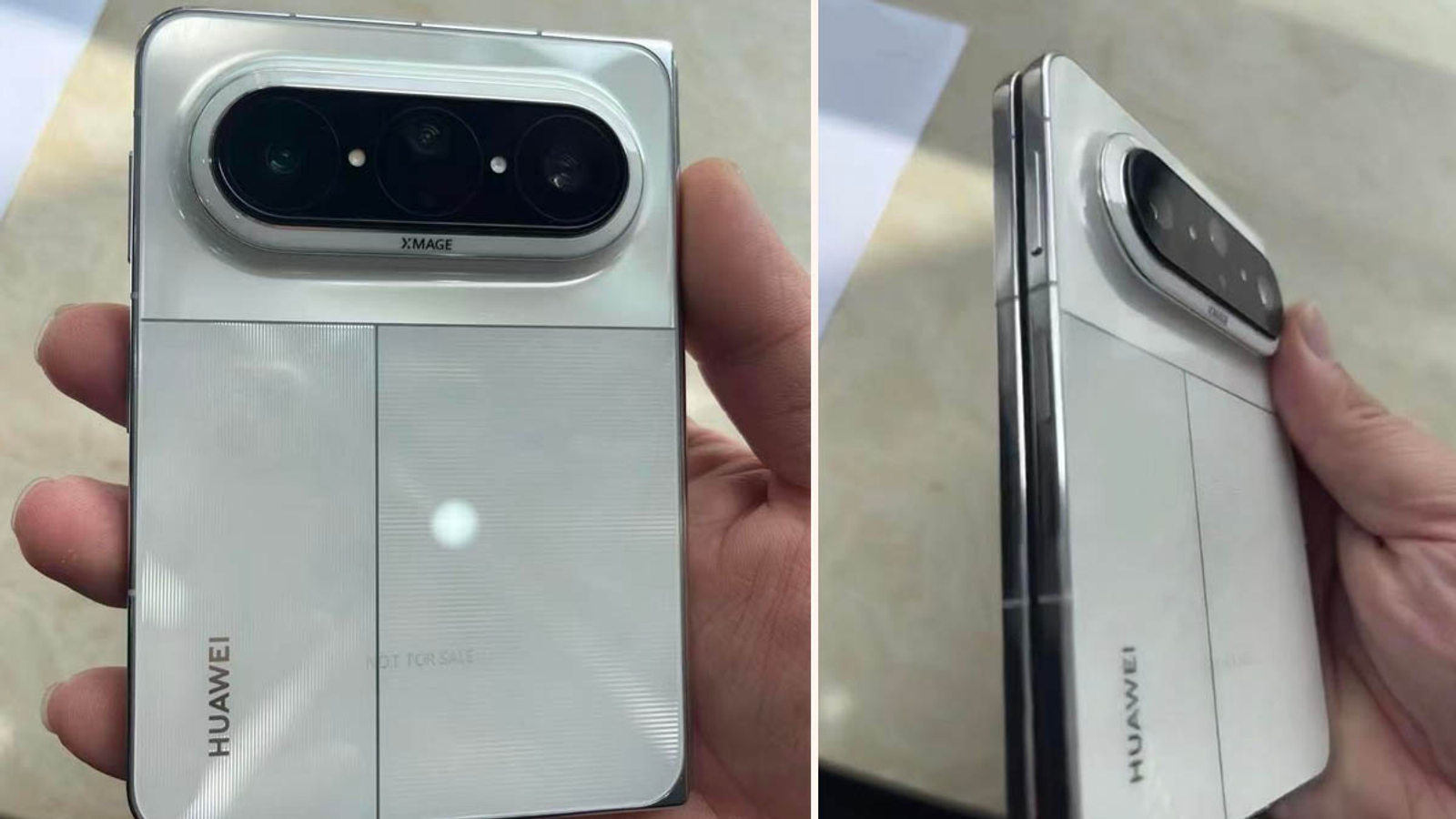 Huawei Pura X Max показали вживую до анонса