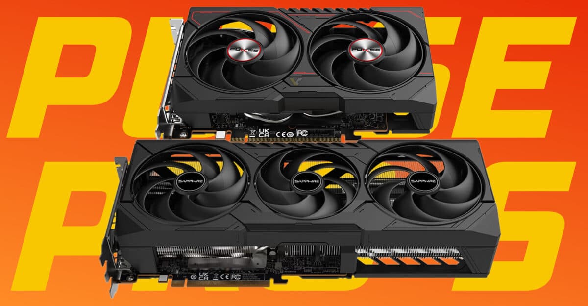 Маленькая с 8 ГБ памяти либо большая с 12 ГБ. Sapphire представила парочку новых видеокарт линейки Pulse