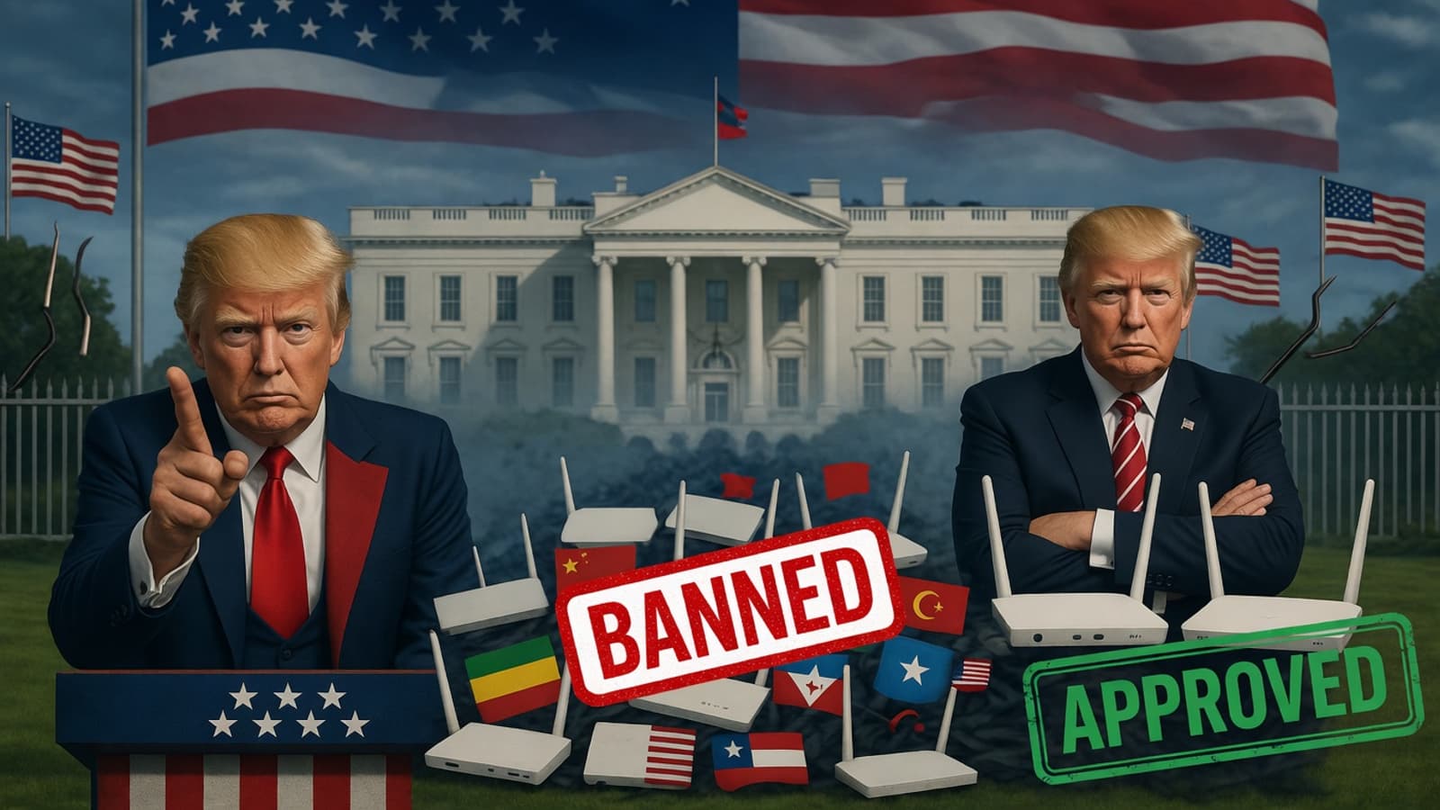 США запретили все иностранные маршрутизаторы. В список добавлены портативные Wi-Fi-устройства, а также устройства доступа LTE или 5G