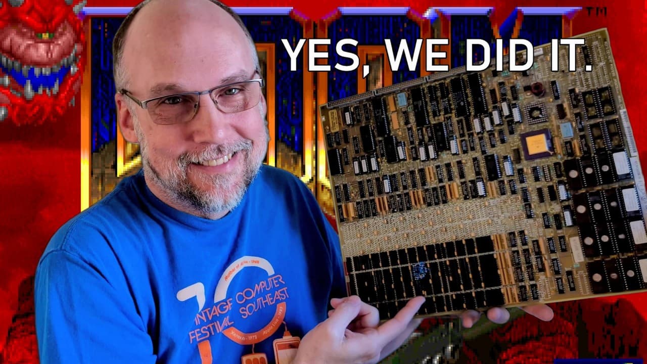 Doom запустили на древнем «железе» принтера, вышедшем за 10 лет до самой игры