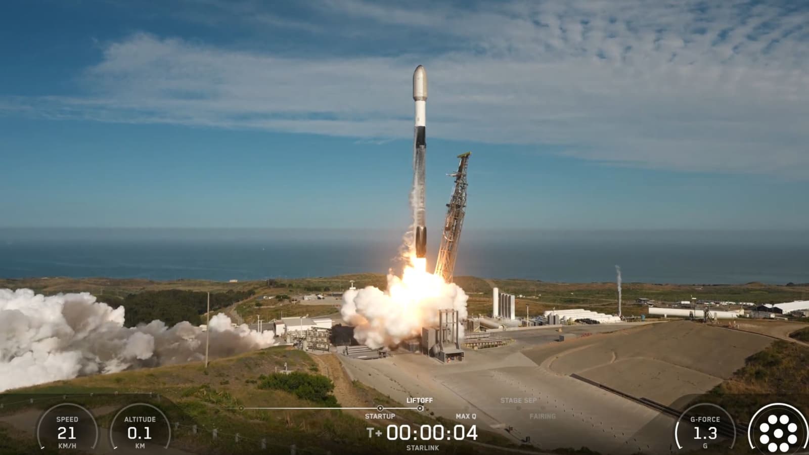 SpaceX поставила еще один рекорд: Falcon достигла 600-й посадки