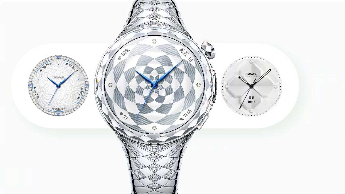 Представлены роскошные умные часы Huawei Watch Ultimate Star Diamond Edition