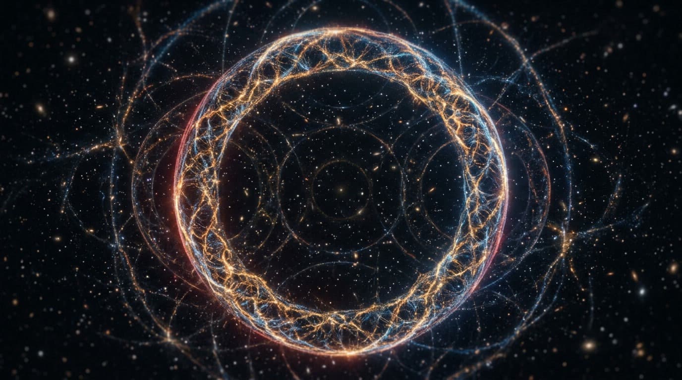 Гигантское Кольцо размером с миллиард световых лет ставит под сомнение фундаментальную догму о том, что Вселенная однородна