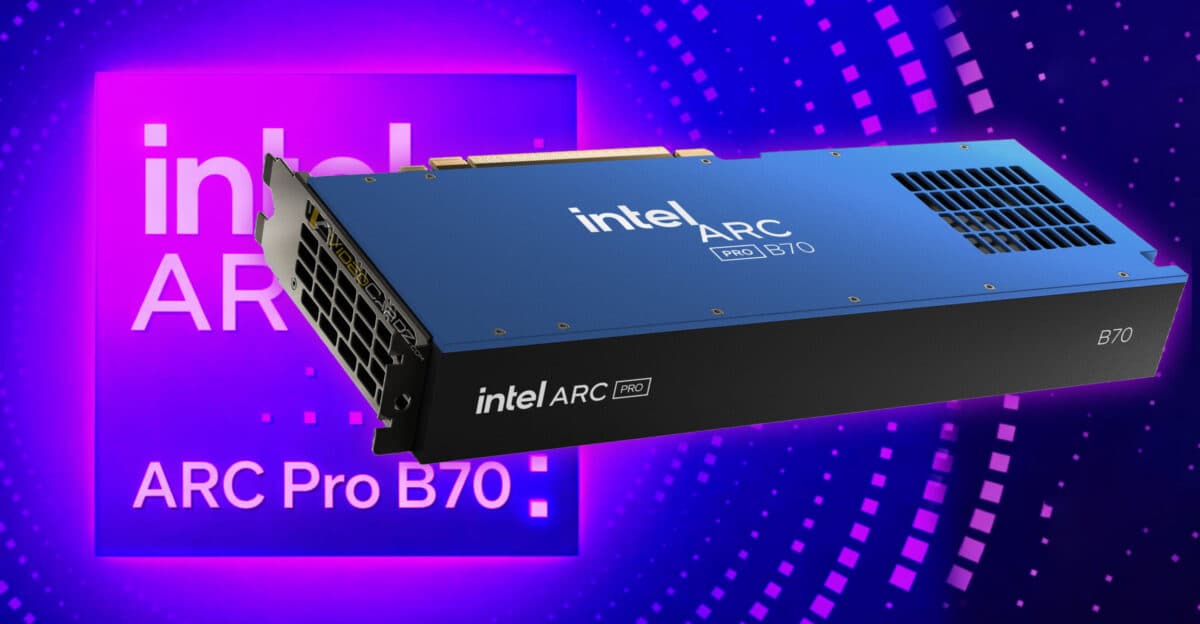 Теперь видеокарту Intel Arc Pro B70 с 32 ГБ памяти за 950 долларов можно использовать в играх. Intel выпустила драйвер с такой поддержкой
