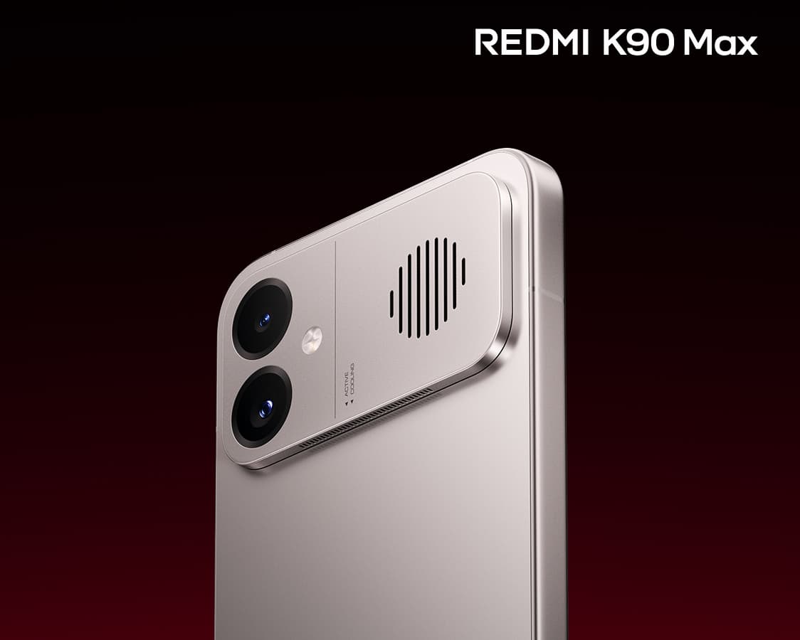 Xiaomi на графике показывает, что вентилятор у Redmi K90 Max помогает снижать температуру
