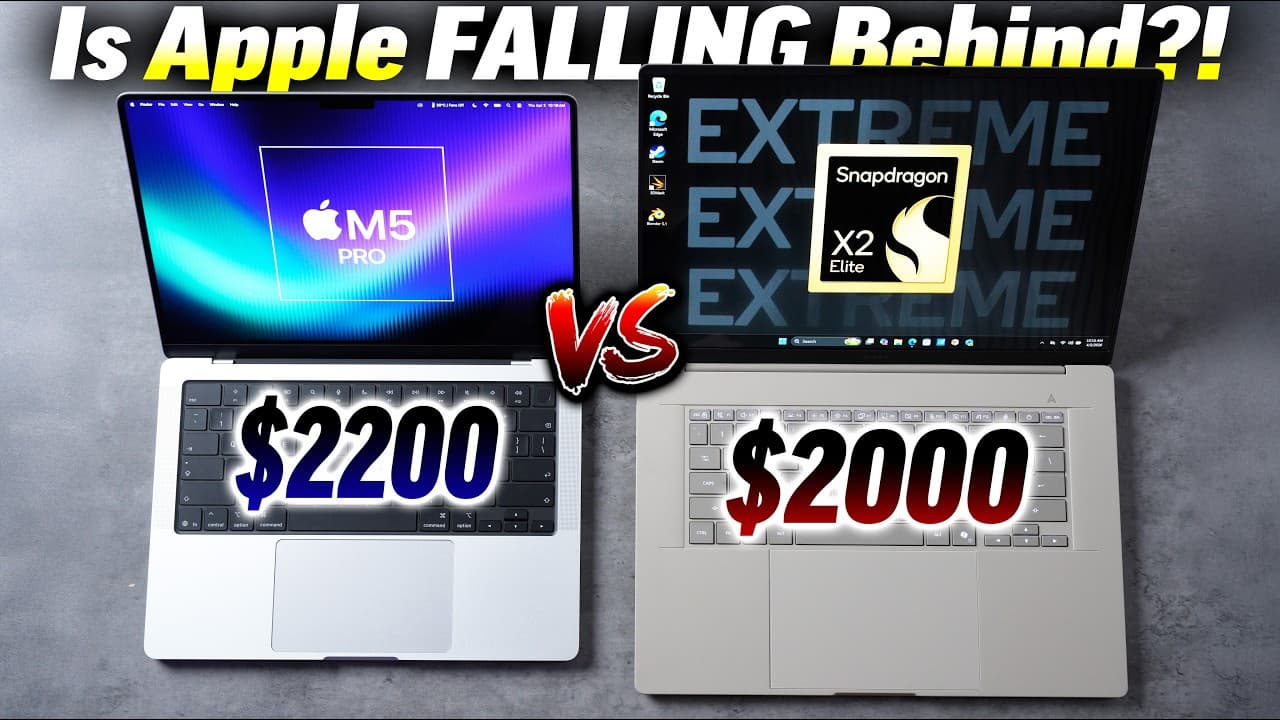 Нет, новая SoC Snapdragon X2 Elite зачастую и близко не подходит к Apple M5 Pro. Большой тест показывает разницу