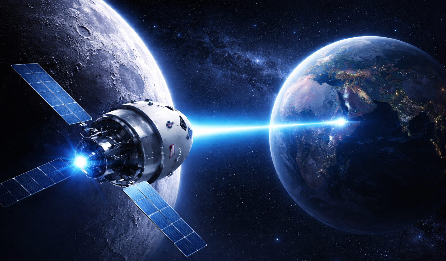 Фото и видео Луны в 4К и со скоростью 260 Мбит/с: астронавты миссии Artemis II задействуют передовую систему лазерной передачи данных на Землю