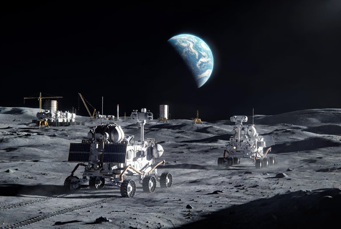 Два лунохода массой до 500 кг будут исследовать поверхность для лунной базы