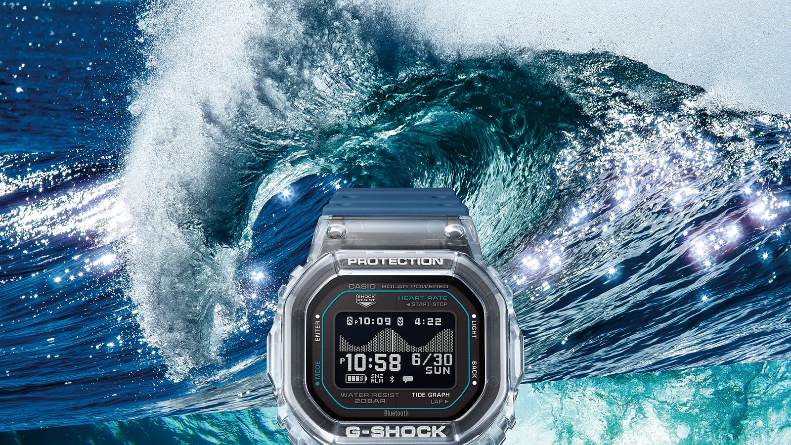 Casio прокачала G-Shock: новые часы следят за пульсом, сном и подходят для серфинга