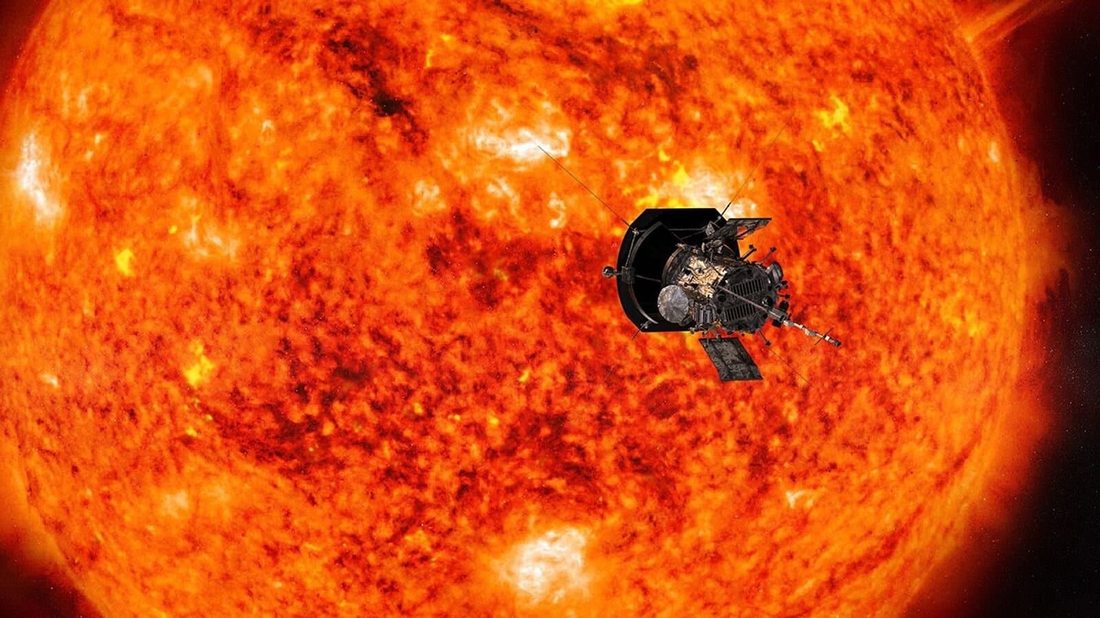 Parker Solar Probe зафиксировал различное поведение протонов и тяжёлых ионов при магнитном пересоединении на Солнце