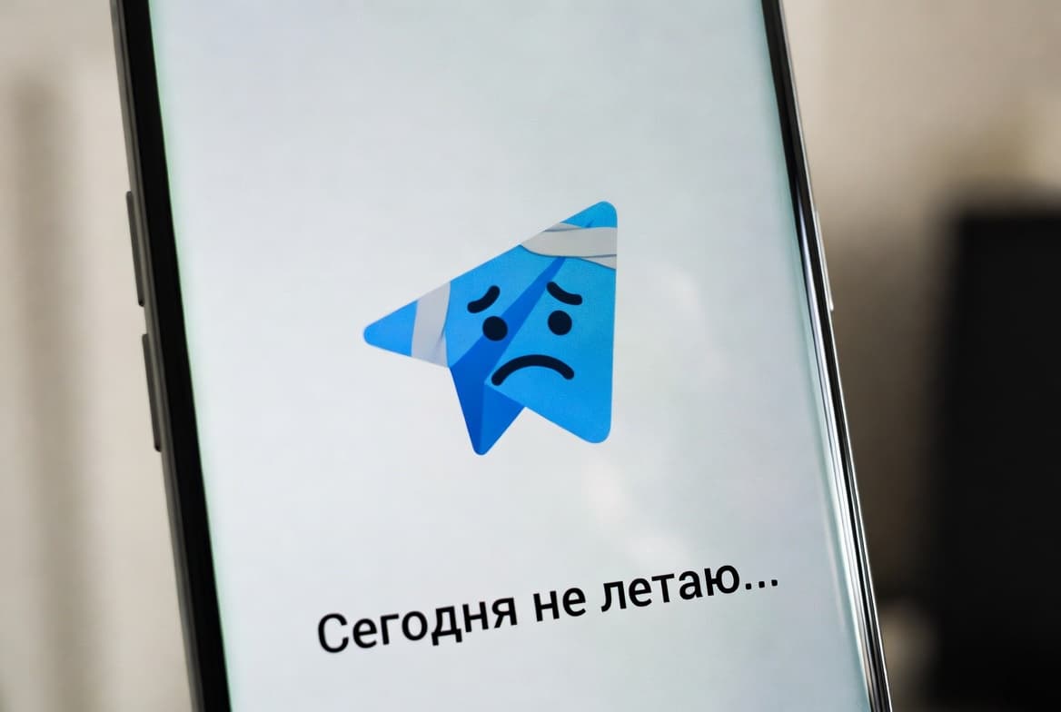 Telegram «упал» в России: пользователи массово жалуются на сбои