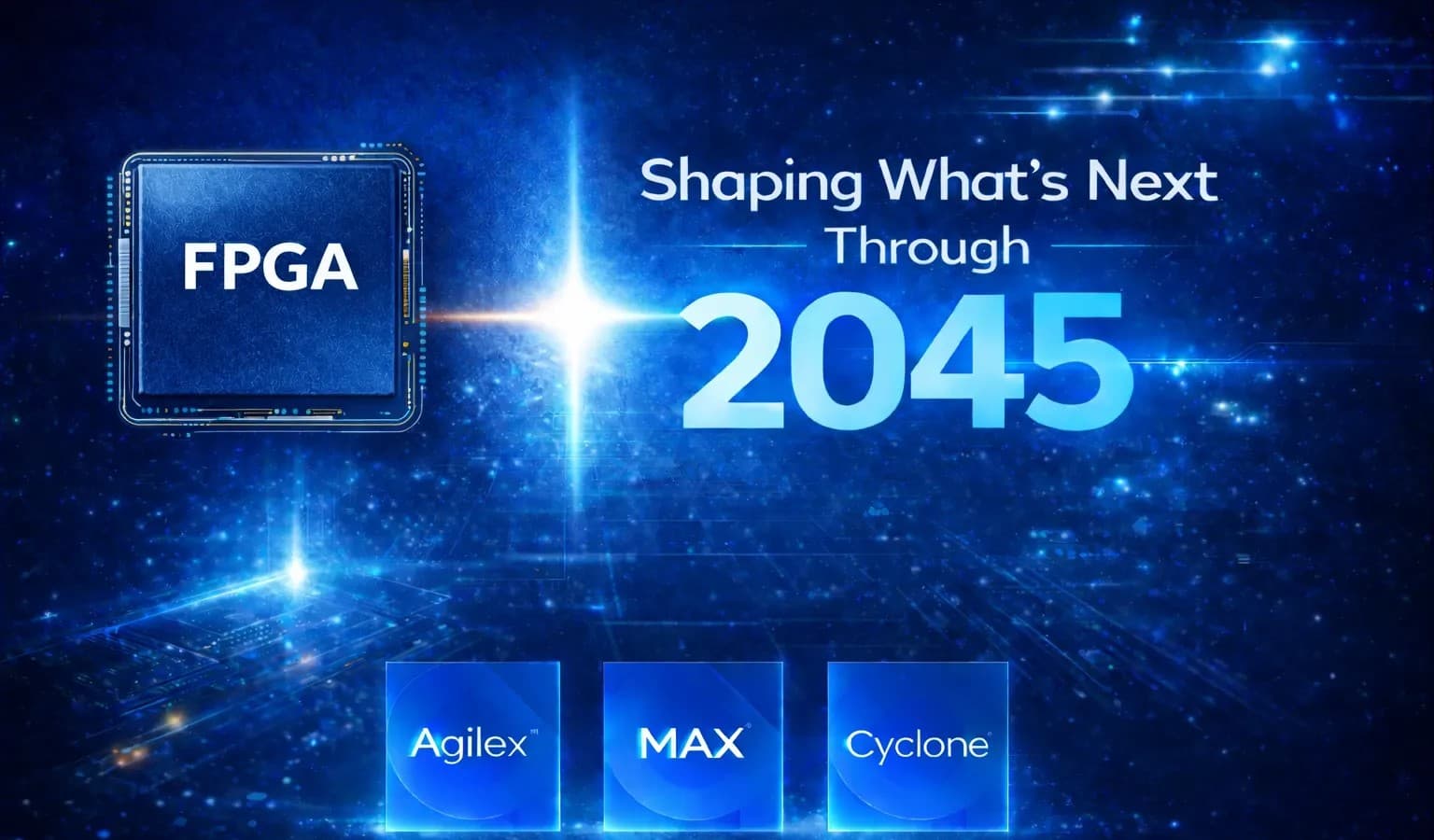 Вот бы обычным смартфонам и ПК такую поддержку. Altera будет поддерживать и выпускать несколько семейств своих FPGA до 2045 года