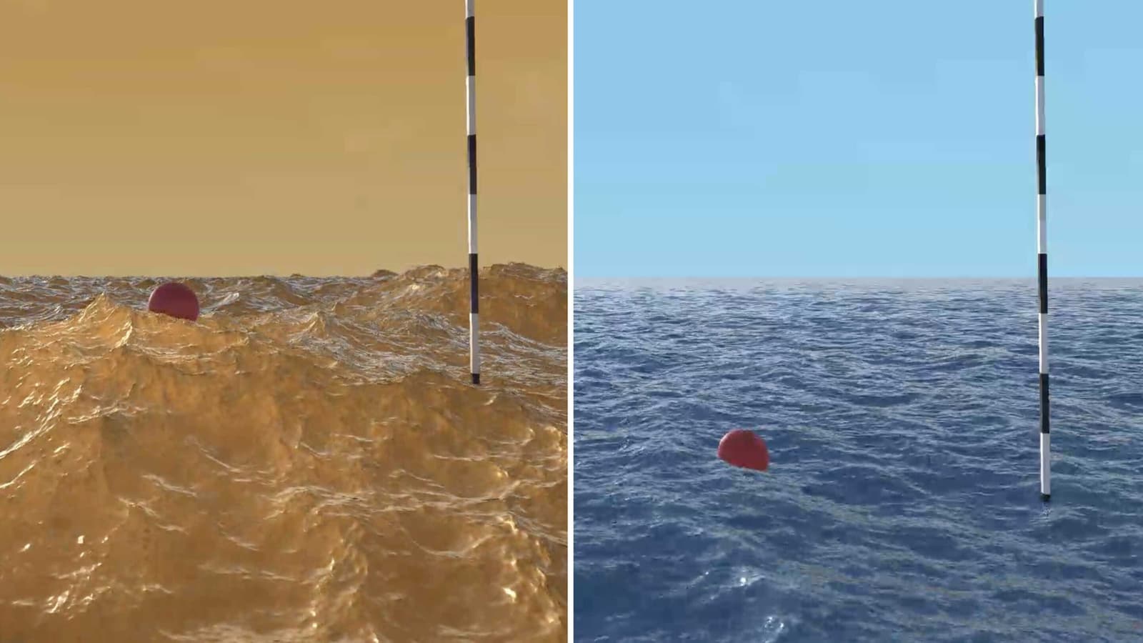 На Титане даже слабый ветер может поднимать 3-метровые волны — модель MIT