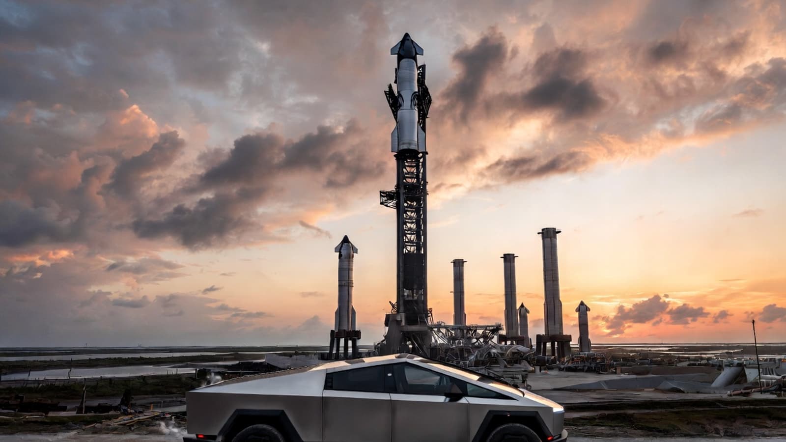 SpaceX массово переходит на Tesla Cybertruck: 1500 машин уже вышли на работу