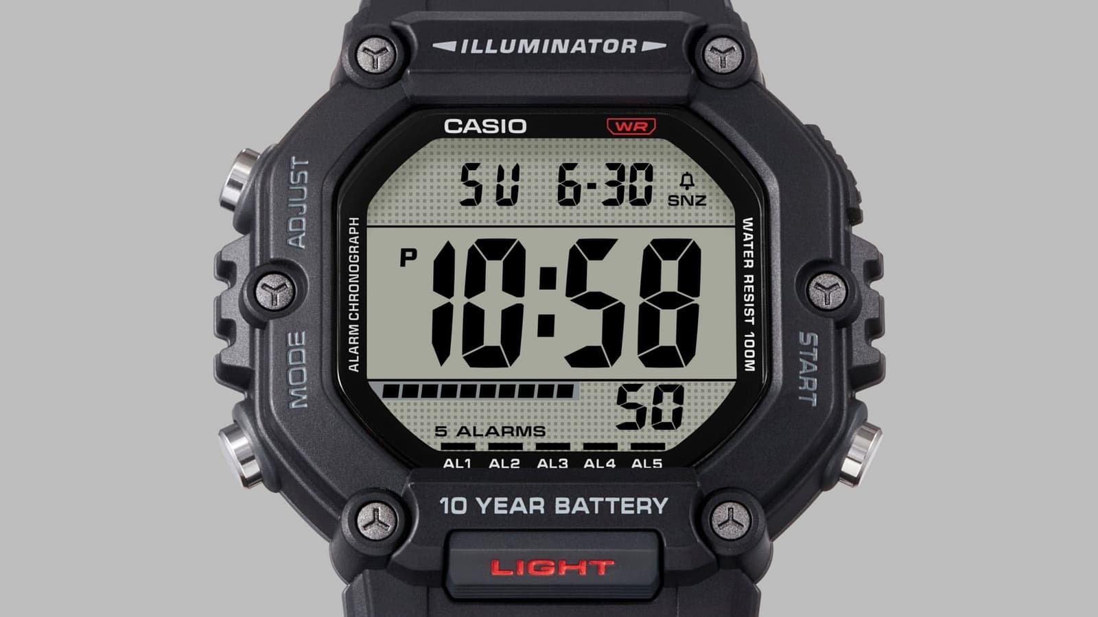 Casio выпустила дешевые часы, которые 10 лет работают на одной батарейке: AE1600HX оценили в 46 долларов