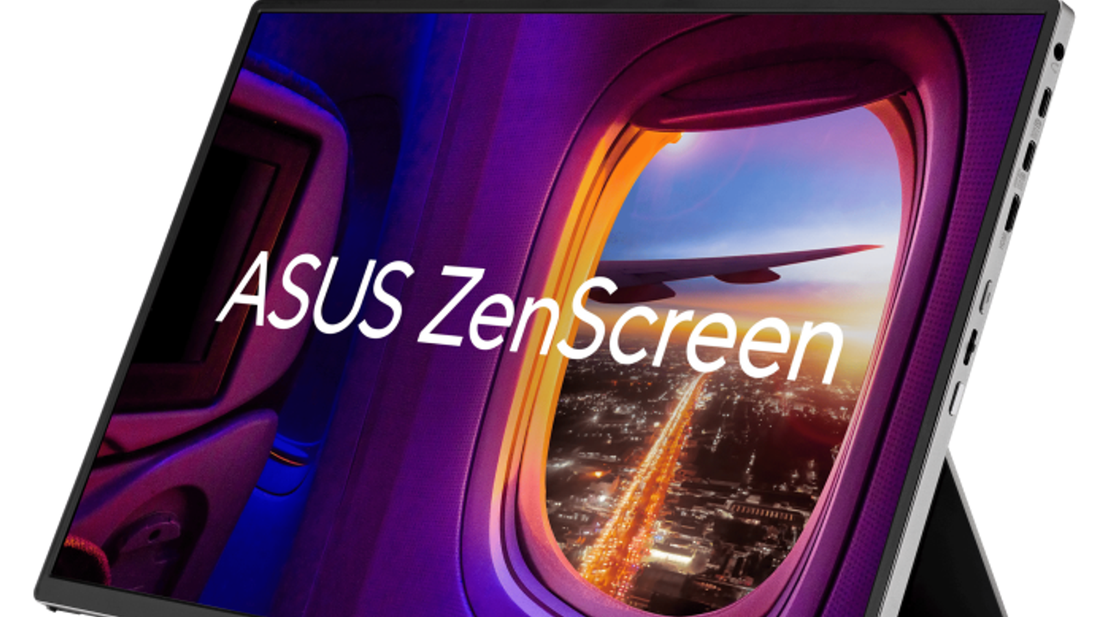Один кабель — два устройства: Asus показала OLED-монитор ZenScreen MQ16FC, который заряжает ноутбук
