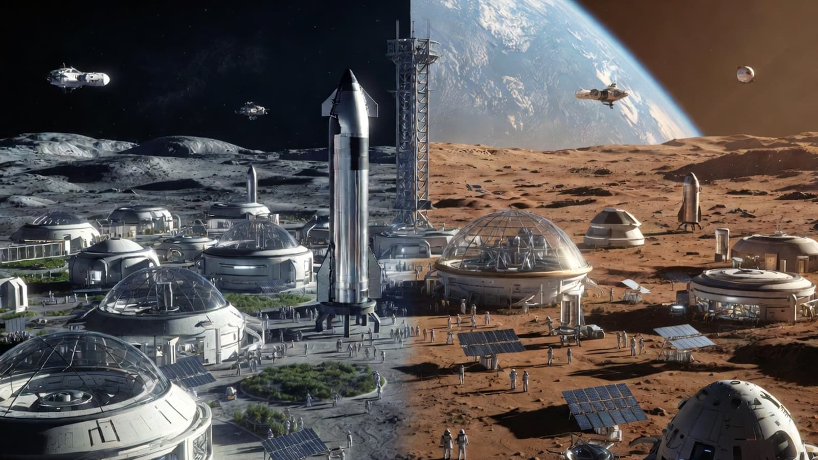 Илон Маск: главная цель SpaceX — создать саморазвивающиеся цивилизации не только на Марсе, но и на Луне. Второе будет быстрее, но есть нюансы